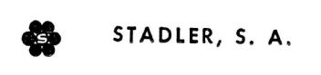STADLER S A