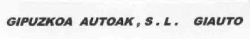 GUIPUZKOA AUTOAK, S.L. GIAUTO