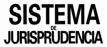 SISTEMA DE JURISPRUDENCIA