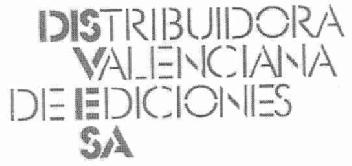 DISTRIBUIDORA VALENCIANA DE EDICIONES SA