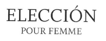 ELECCION POUR FEMME
