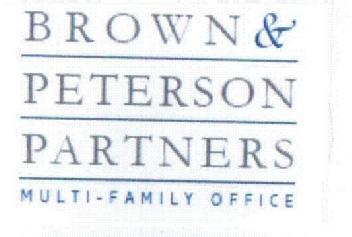 BROWN & PETERSON PARTNERS MULTI-FAMILY OFFICE