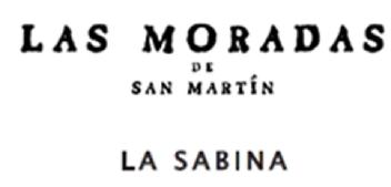 LAS MORADAS DE SAN MARTIN LA SABINA