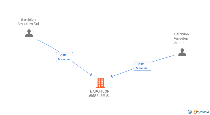 Vinculaciones societarias de BARCHILON AMSELEM SL