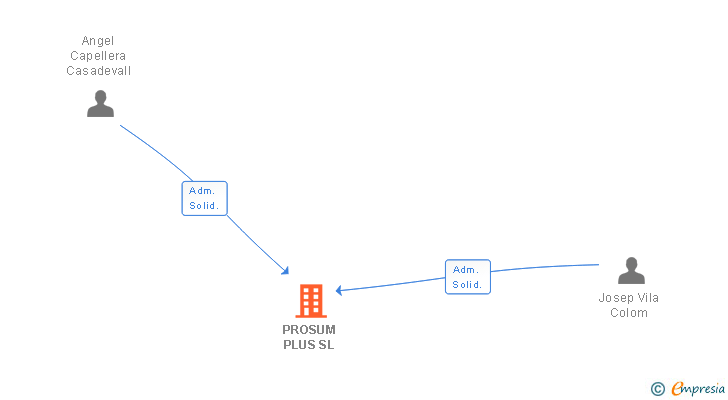 Vinculaciones societarias de PROSUM PLUS SL