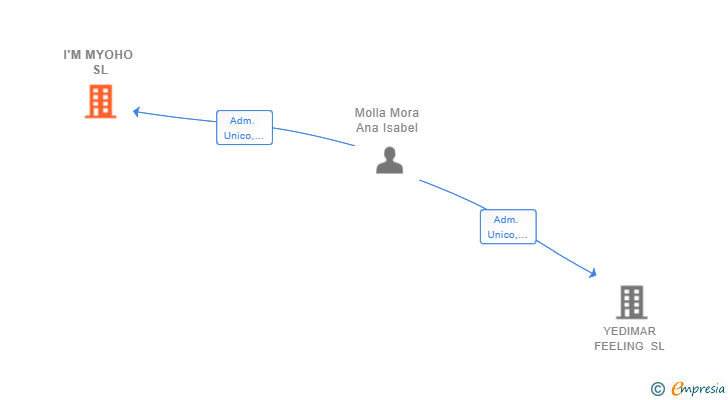 Vinculaciones societarias de I'M MYOHO SL