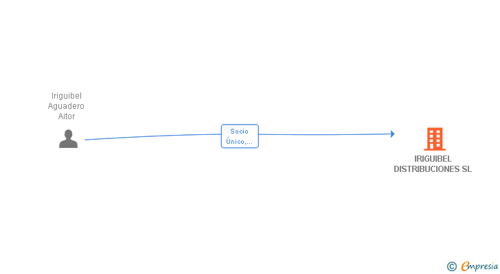 Vinculaciones societarias de IRIGUIBEL DISTRIBUCIONES SL