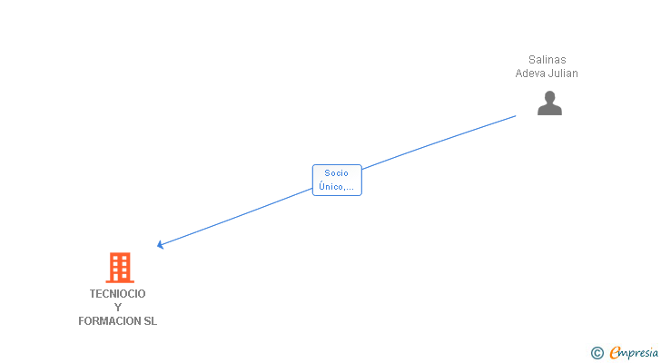 Vinculaciones societarias de TECNIOCIO Y FORMACION SL